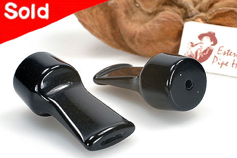 Stanwell Mouthpiece Blanks Saddle Acrylic without Tennon 4cm